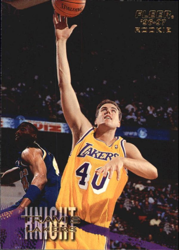 NBA 1996-97 Fleer European - No. 235 - Travis Knight