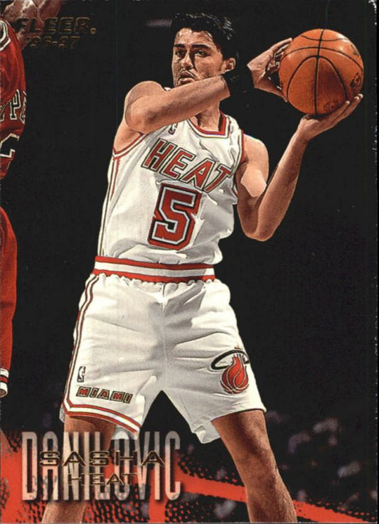 NBA 1996-97 Fleer European - No 239 - Sasha Danilovic