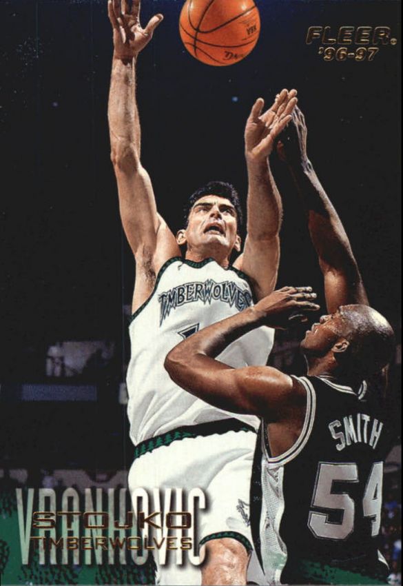 NBA 1996-97 Fleer European - No 250 - Stojko Vrankovic