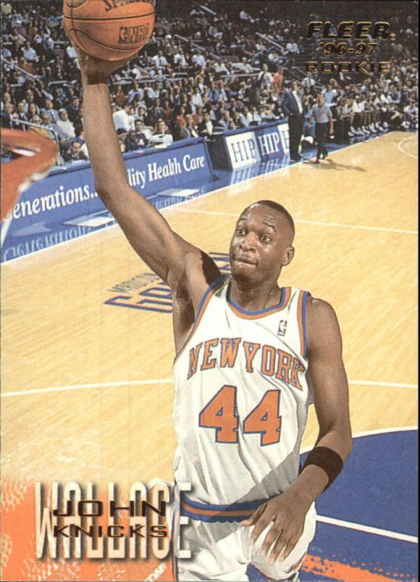 NBA 1996-97 Fleer European - No. 258 - John Wallace