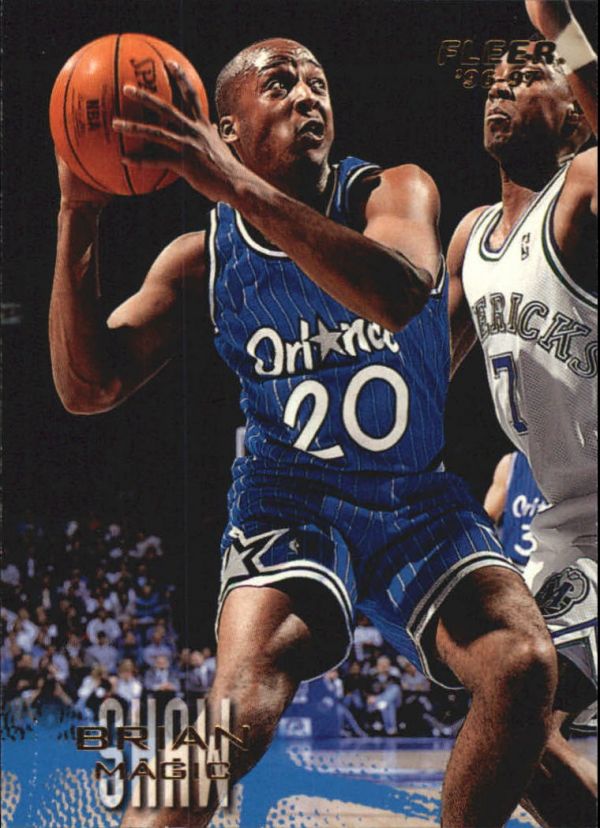 NBA 1996-97 Fleer European - No 262 - Brian Shaw