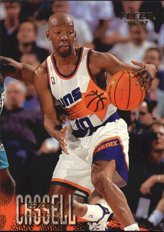 NBA 1996-97 Fleer European - No. 266 - Sam Cassell