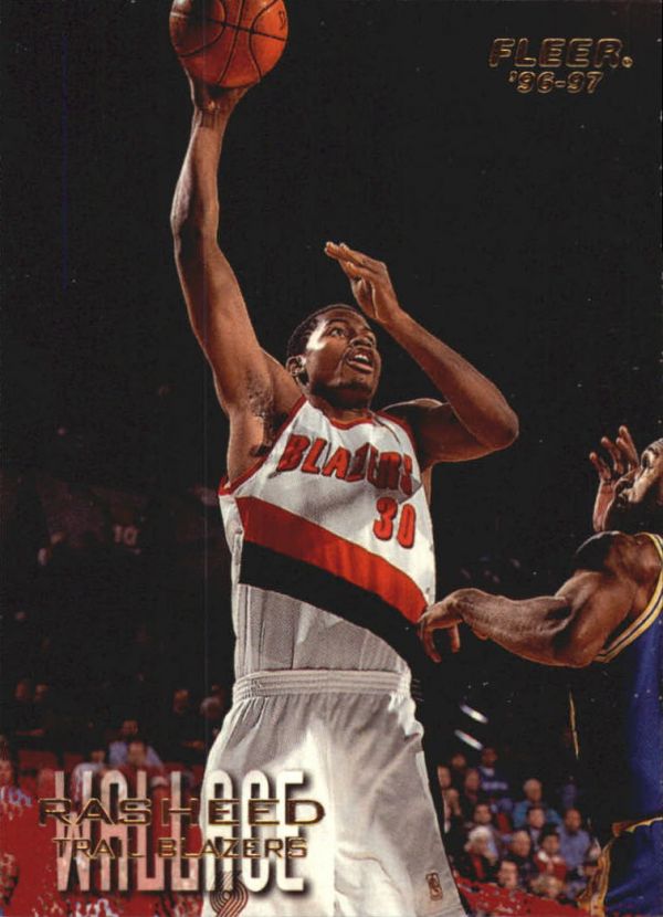 NBA 1996-97 Fleer European - No 274 - Rasheed Wallace