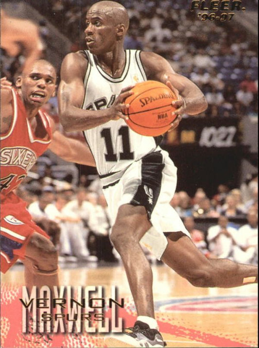 NBA 1996-97 Fleer European - No 278 - Vernon Maxwell