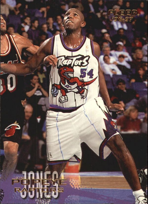 NBA 1996-97 Fleer European - No 285 - Popeye Jones