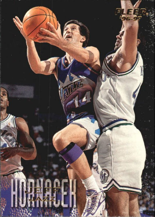 NBA 1996-97 Fleer European - No. 288 - Jeff Hornacek