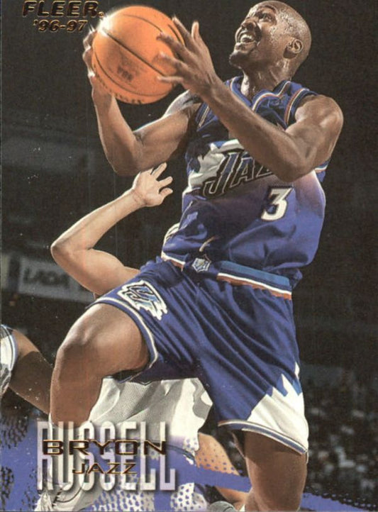 NBA 1996-97 Fleer European - No 290 - Byron Russell