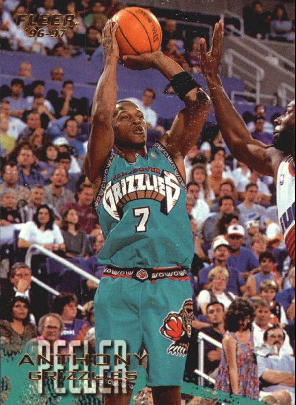 NBA 1996-97 Fleer European - No 293 - Anthony Peeler