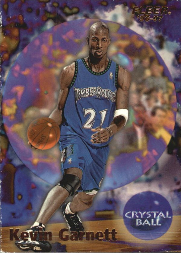 NBA 1996-97 Fleer European - No 299 - Kevin Garnett