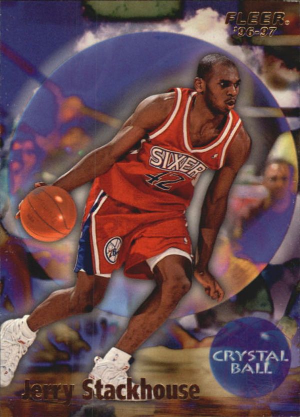 NBA 1996-97 Fleer European - No. 307 - Jerry Stackhouse