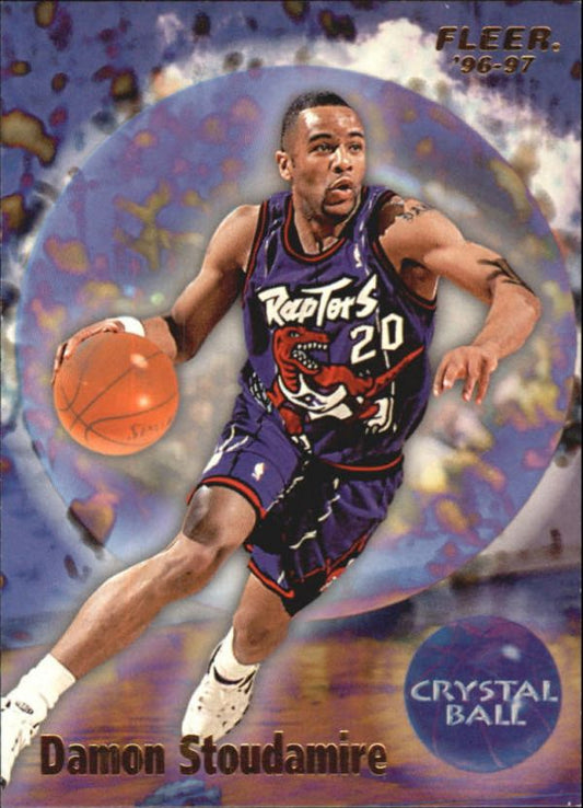 NBA 1996-97 Fleer European - No. 308 - Damon Stoudamire