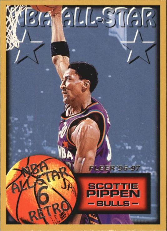 NBA 1996-97 Fleer European - No. 317 - Scottie Pippen