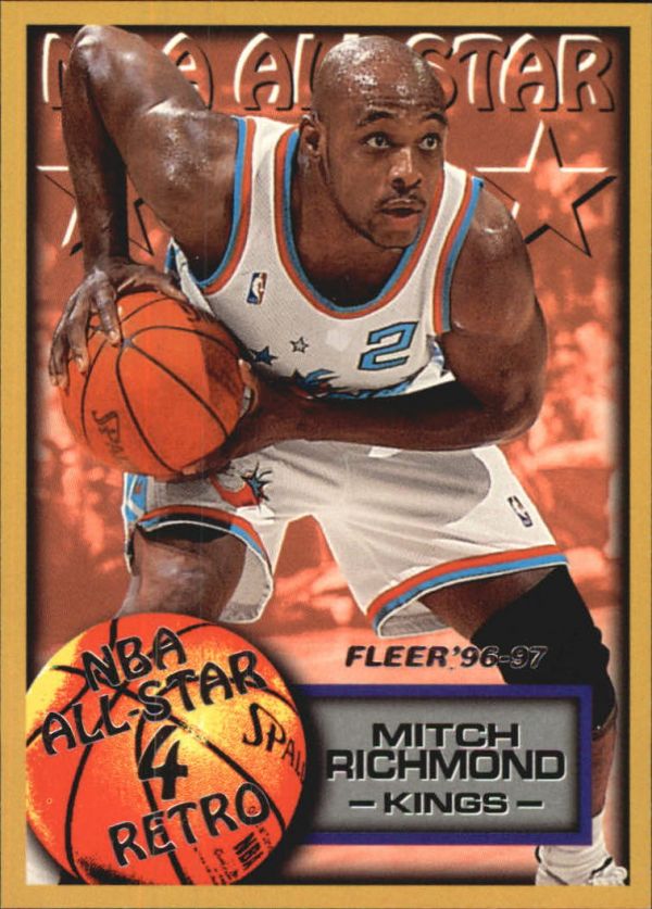 NBA 1996-97 Fleer European - No. 320 - Mitch Richmond