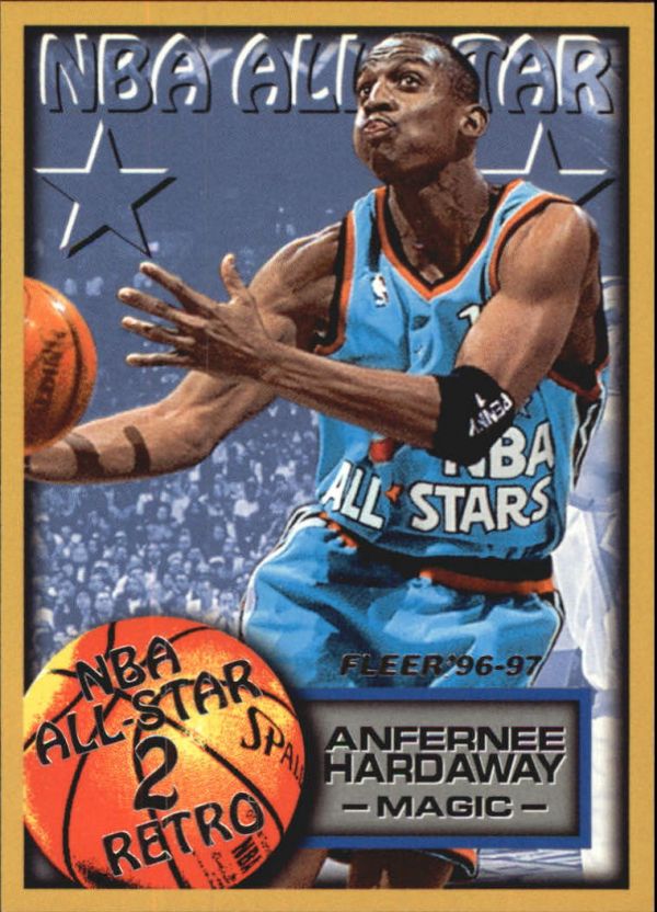 NBA 1996-97 Fleer European - No. 324 - Anfernee Hardaway