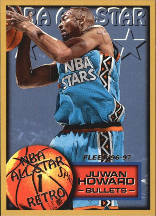 NBA 1996-97 Fleer European - No. 327 - Juwan Howard