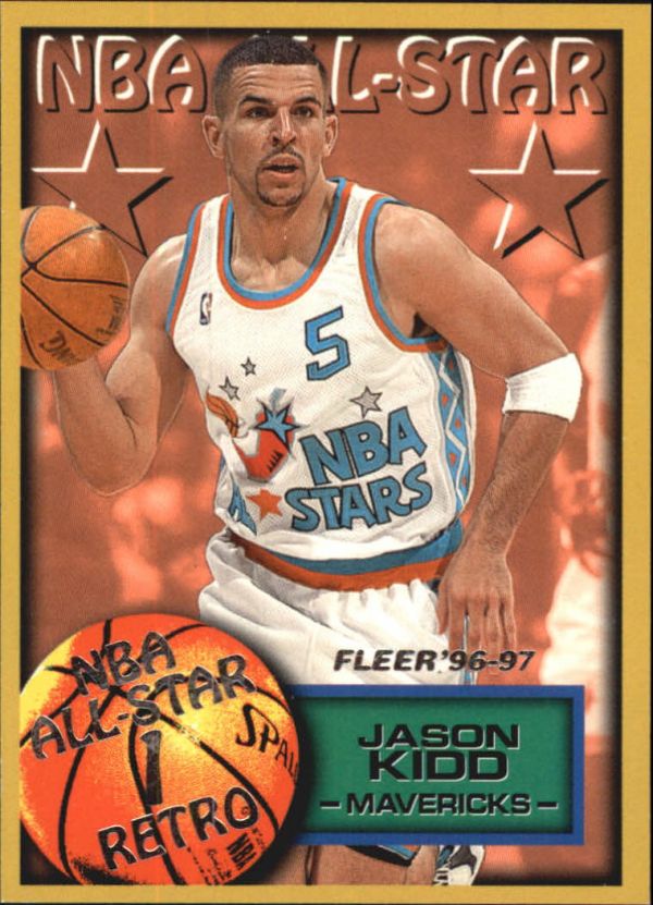 NBA 1996-97 Fleer European - No. 328 - Jason Kidd