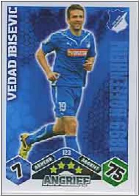 Soccer 2010/11 Topps Match Attax - No 123 - Vedad Ibisevic