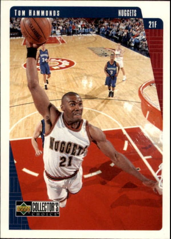 NBA 1997-98 Collector's Choice - No 37 - Tom Hammonds