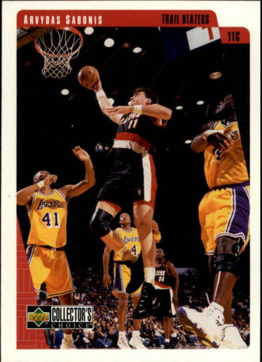 NBA 1997-98 Collector's Choice - No 116 - Arvydas Sabonis