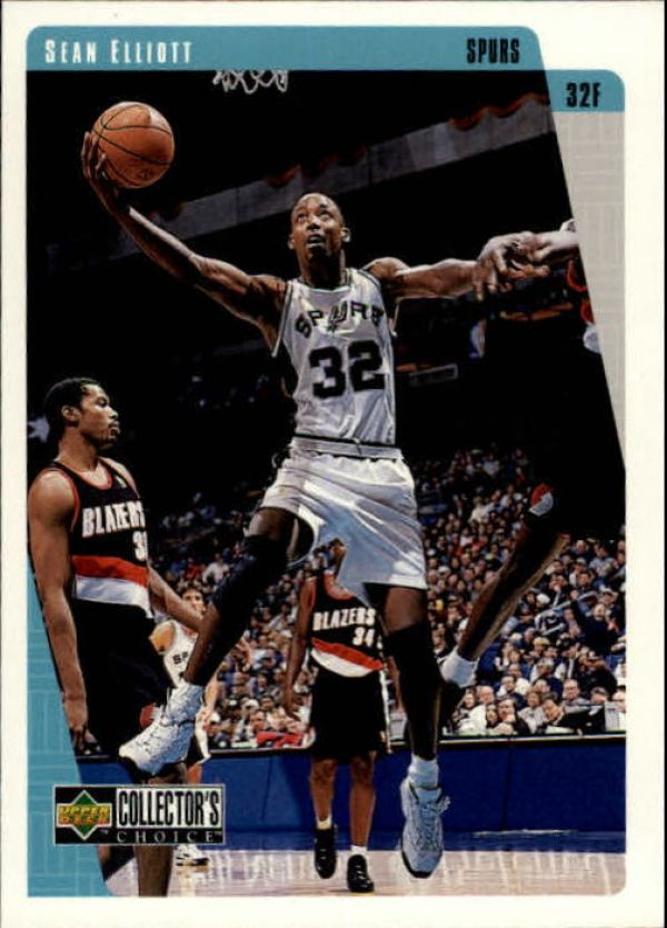 NBA 1997-98 Collector's Choice - No 127 - Sean Elliott