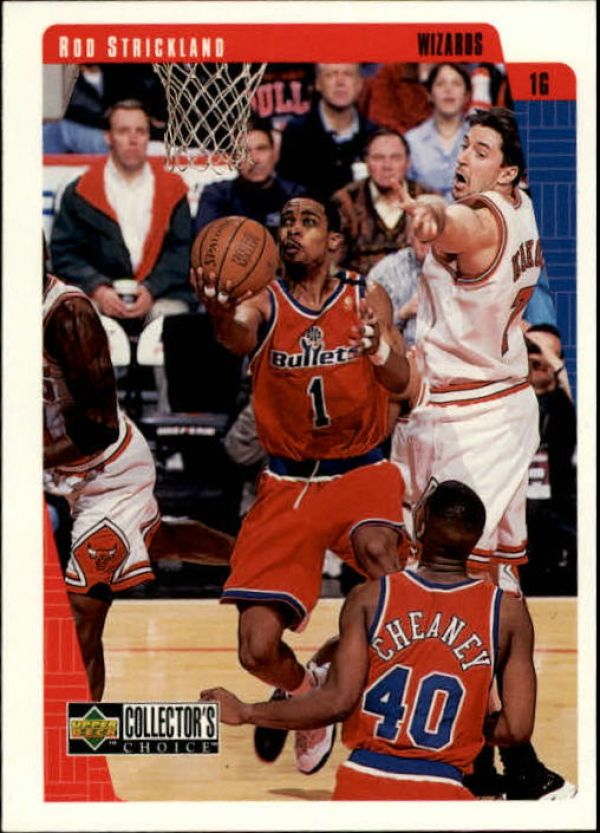 NBA 1997-98 Collector's Choice - No 153 - Rod Strickland