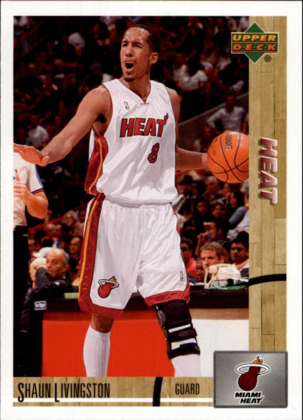 NBA 2008-09 Upper Deck Lineage - No 150 - Shaun Livinston