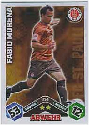 Soccer 2010/11 Topps Match Attax - No 254 - Fabio Morena