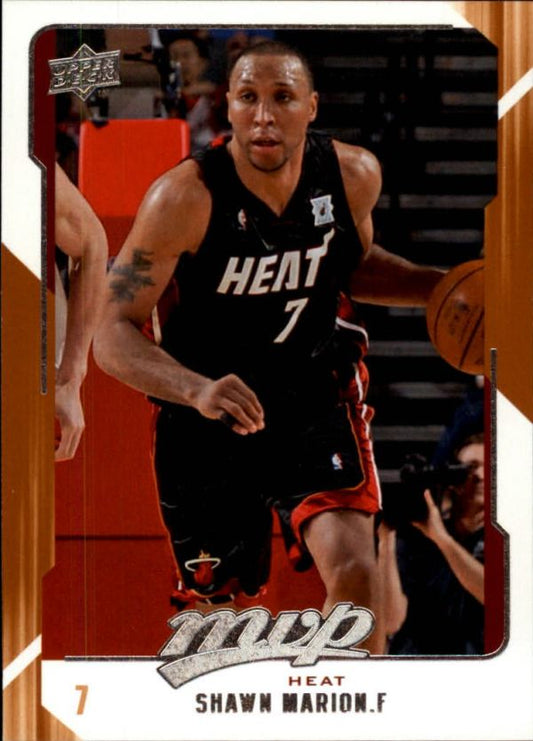 NBA 2008-09 Upper Deck MVP - No 81 - Shawn Marion