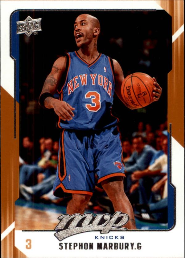 NBA 2008-09 Upper Deck MVP - No 108 - Stephon Marbury