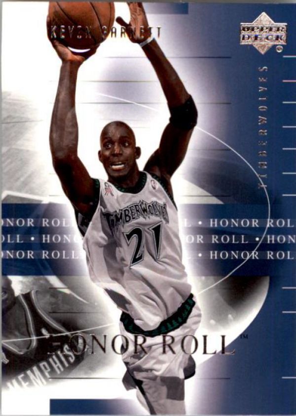 NBA 2001/02 Upper Deck Honor Roll - No. 51 - Kevin Garnett