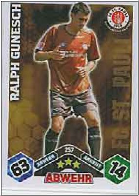 Soccer 2010/11 Topps Match Attax - No 257 - Ralph Gunesch