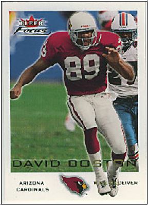 NFL 2000 Fleer Focus - No 122 - David Boston