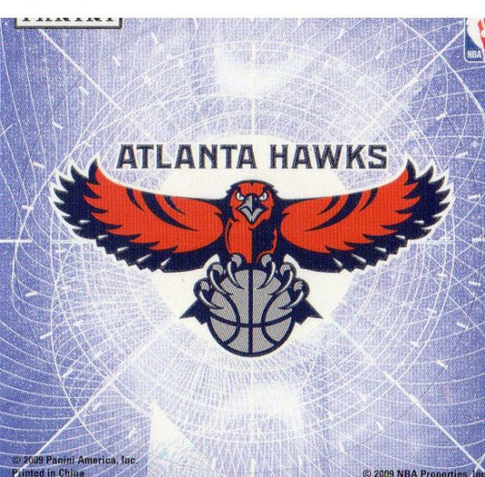 NBA 2009-10 Panini Glow in the Dark Stickers - No 1 - Atlanta Hawks