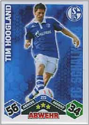 Fussball 2010 / 11 Topps Match Attax - No 273 - Tim Hoogland