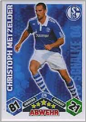 Fussball 2010 / 11 Topps Match Attax - No 276 - C. Metzelder