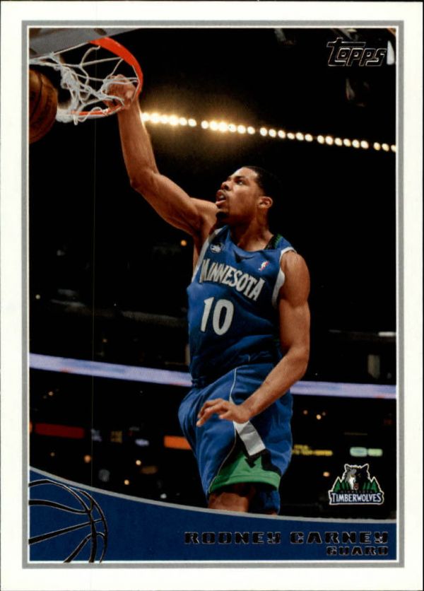 NBA 2009-10 Topps - No. 173 - Rodney Carney