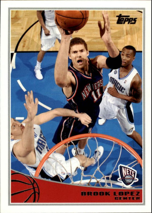 NBA 2009-10 Topps - No 176 - Brook Lopez