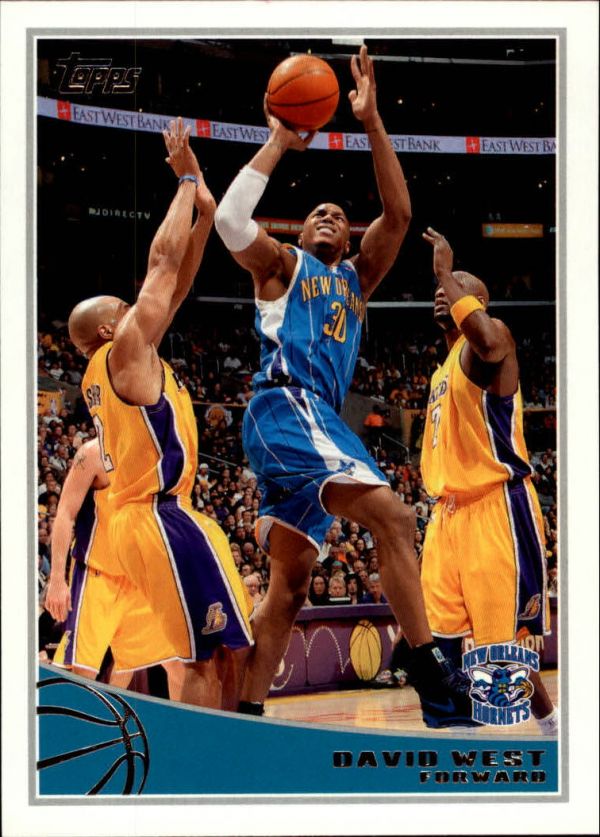 NBA 2009-10 Topps - No. 186 - David West