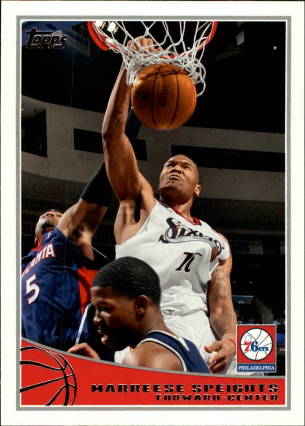 NBA 2009-10 Topps - No. 233 - Marreese Speights