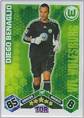 Fussball 2010 / 11 Topps Match Attax - No 307 - Diego Benaglio