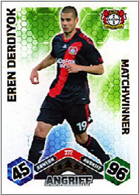 Soccer 2010/11 Topps Match Attax - No 372 - Eren Derdiyok