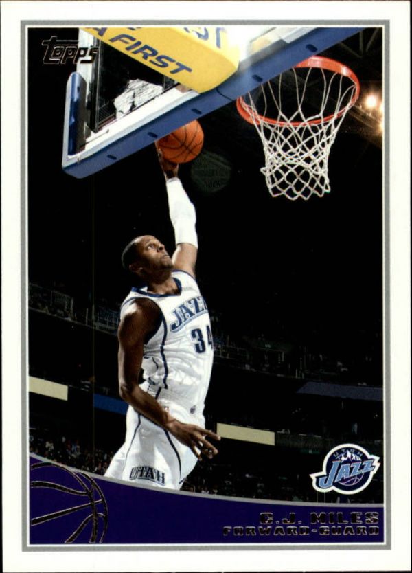 NBA 2009-10 Topps - No 299 - C.J. Miles