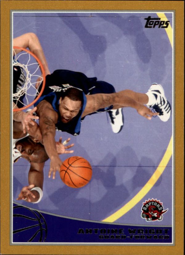 NBA 2009-10 Topps Gold - No. 58 - Antoine Wright