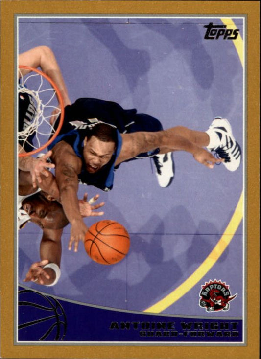 NBA 2009-10 Topps Gold - No 58 - Antoine Wright