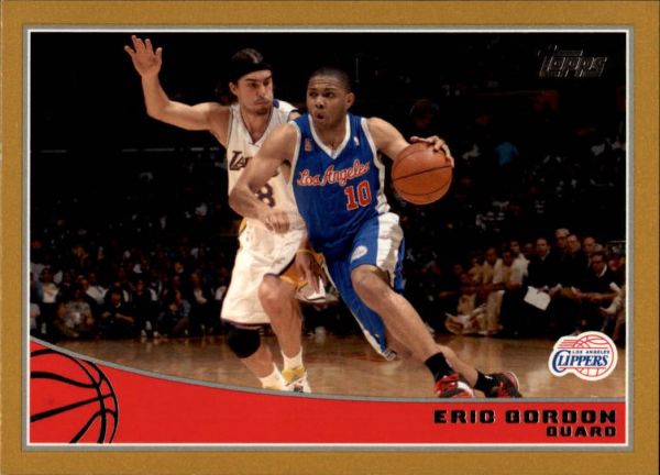 NBA 2009-10 Topps Gold - No. 116 - Eric Gordon