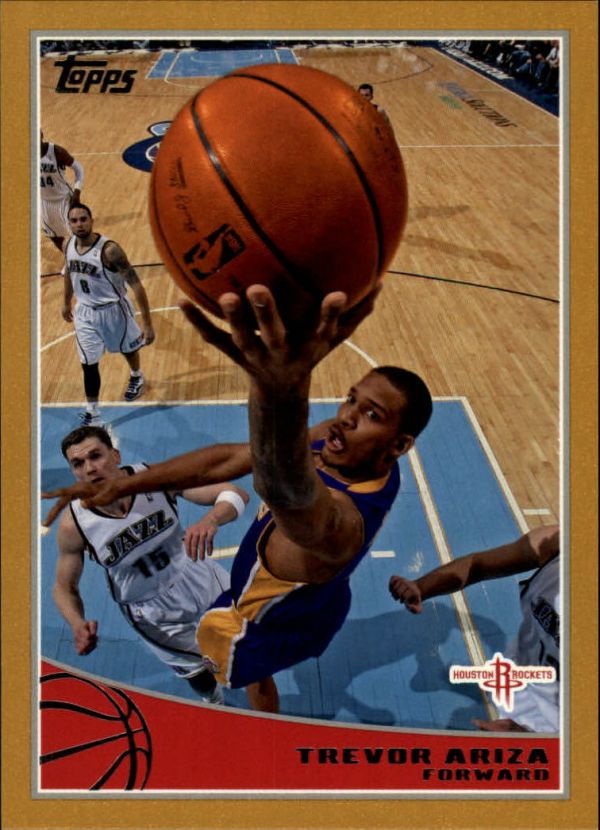 NBA 2009-10 Topps Gold - No. 128 - Trevor Ariza