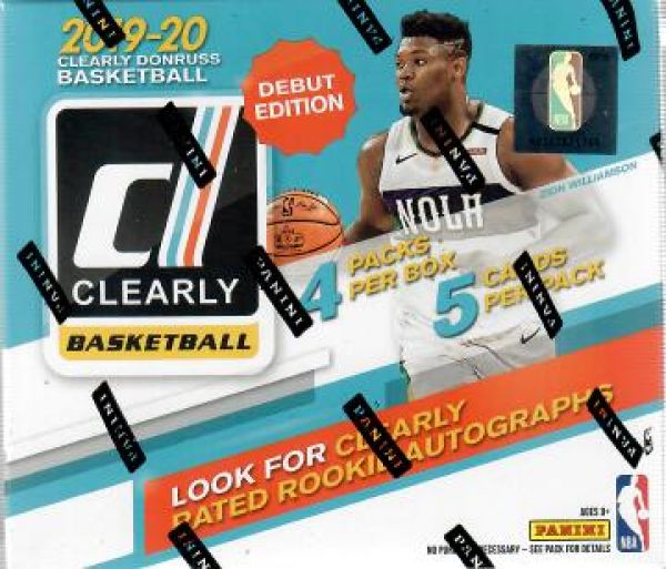 NBA 2019-20 Panini Clearly Donruss Hobby Debut Edition