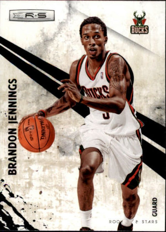 NBA 2010-11 Rookies and Stars - No. 31 - Brandon Jennings