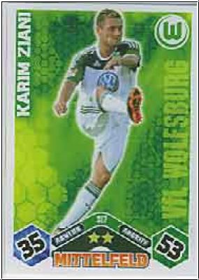 Fussball 2010 / 11 Topps Match Attax - No 317 - Karim Ziani