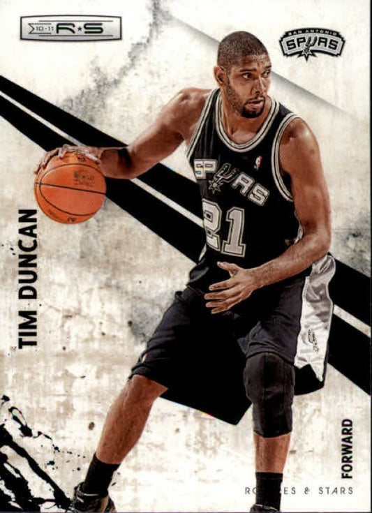 NBA 2010-11 Rookies and Stars - No 64 - Tim Duncan